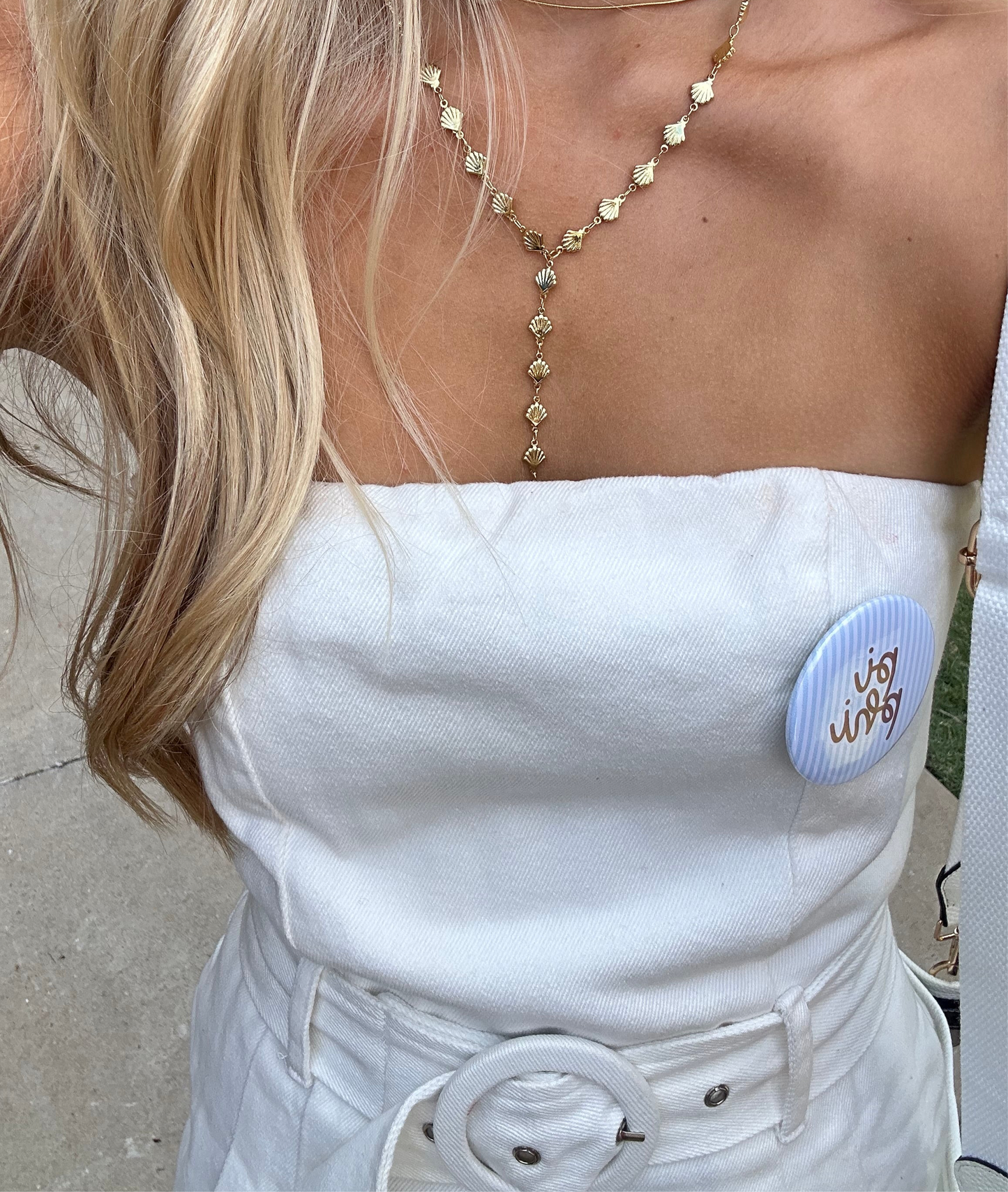 Shell Drop Necklace
