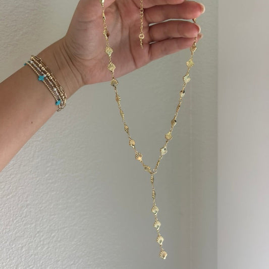 Shell Drop Necklace