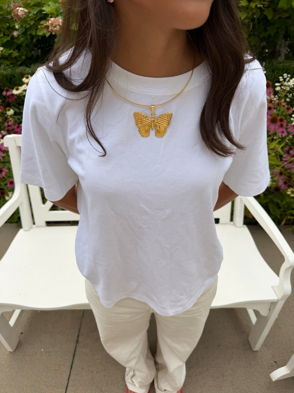 Butterfly Cuff Necklace
