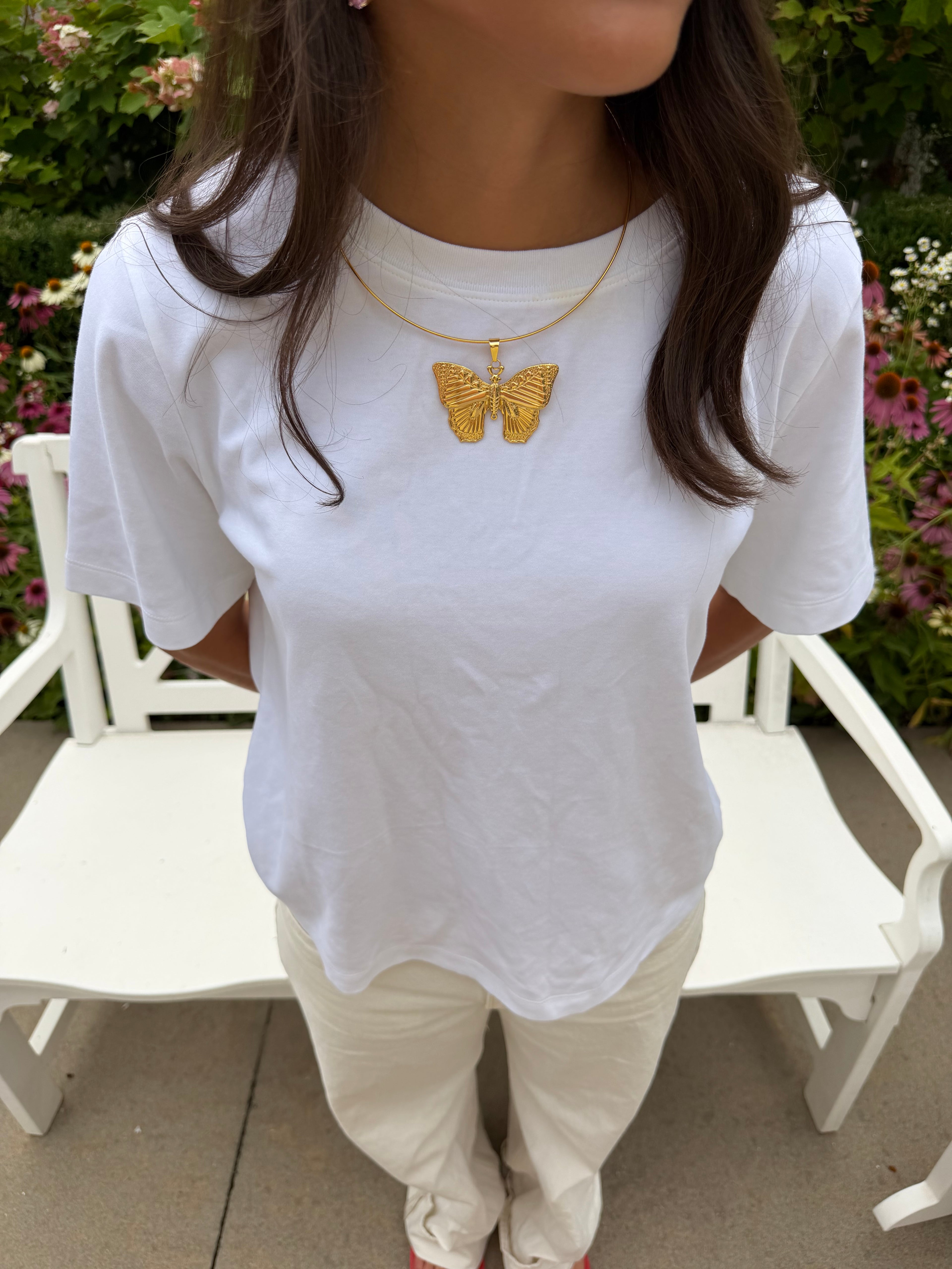 Butterfly Cuff Necklace
