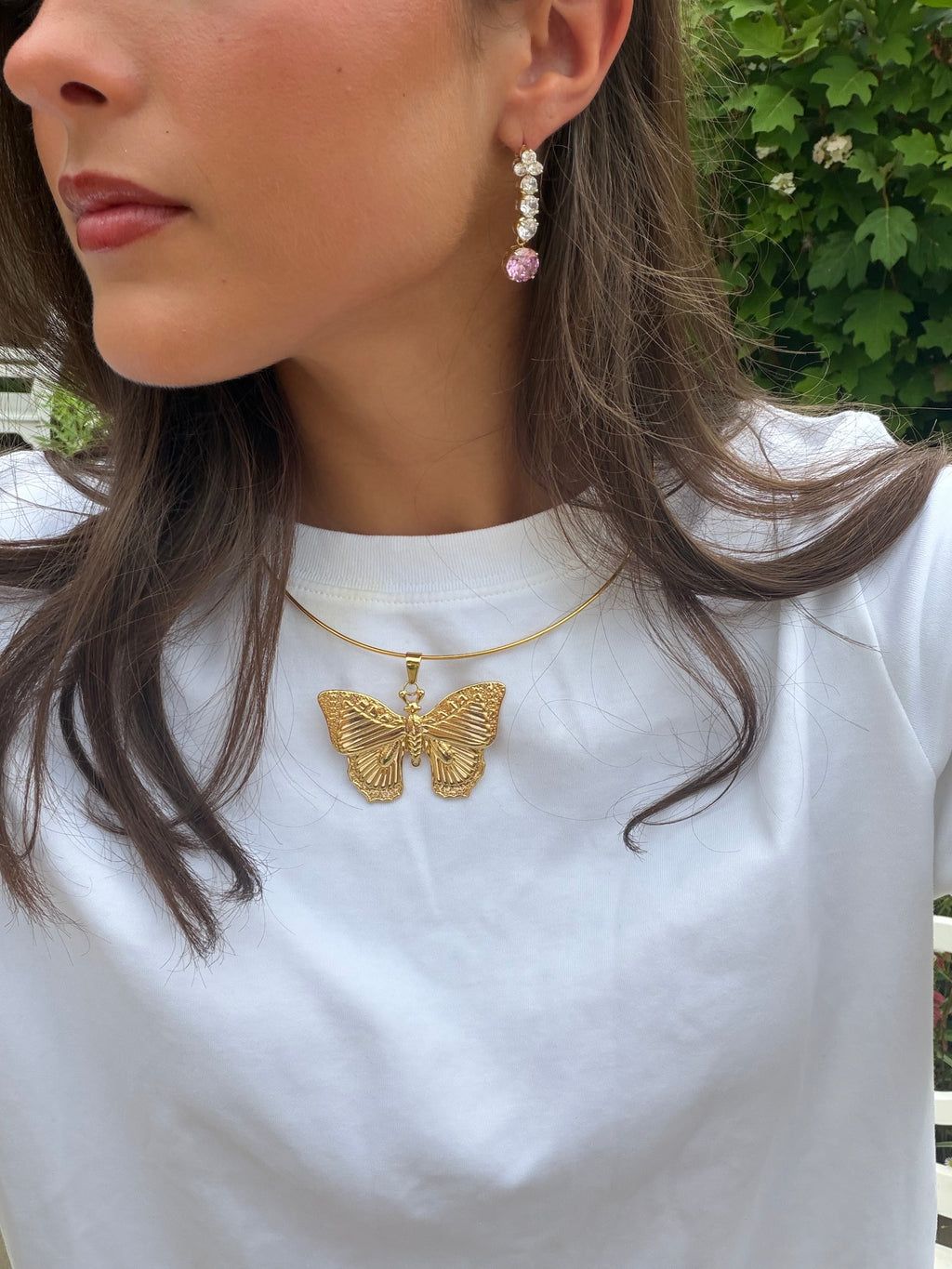 Butterfly Cuff Necklace