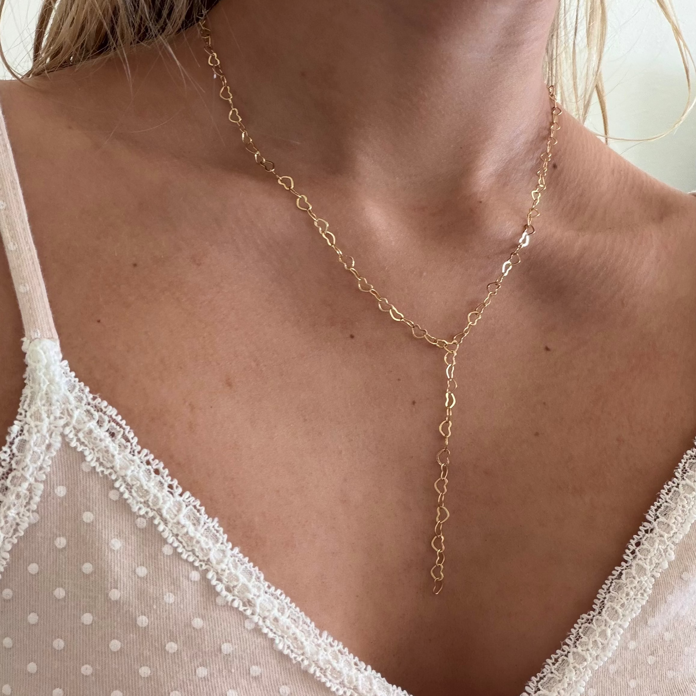 Heart Drop Necklace