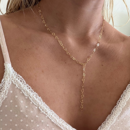 Heart Drop Necklace
