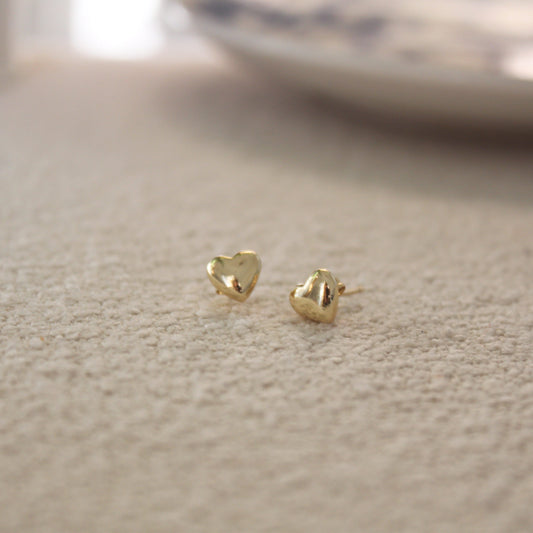 Heart Stud Earrings