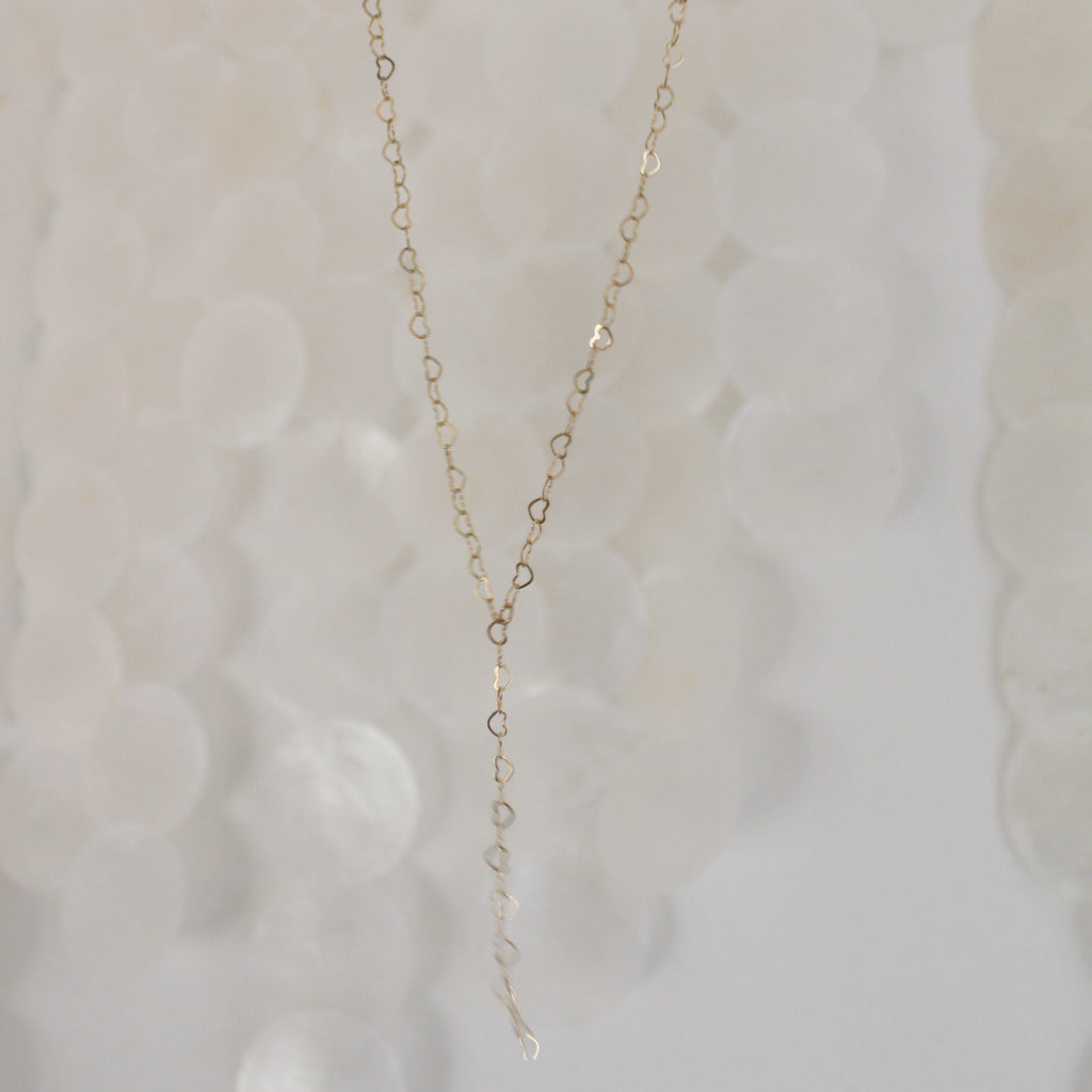 Heart Drop Necklace