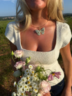 Butterfly Cuff Necklace