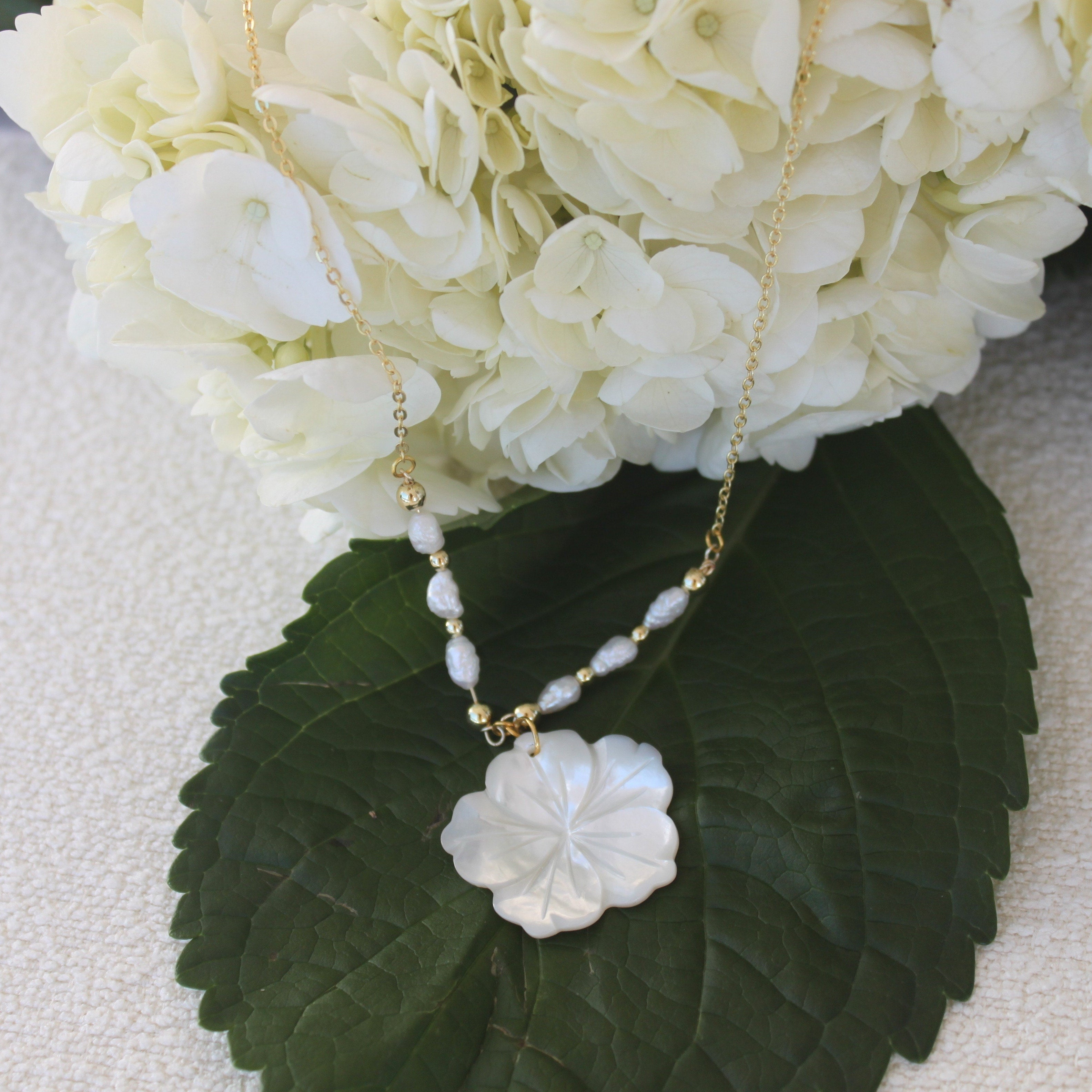Hibiscus Necklace