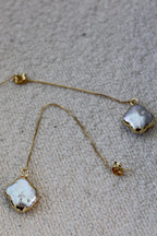 Pearl Thread Earrings