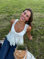 Pink Cross Necklace
